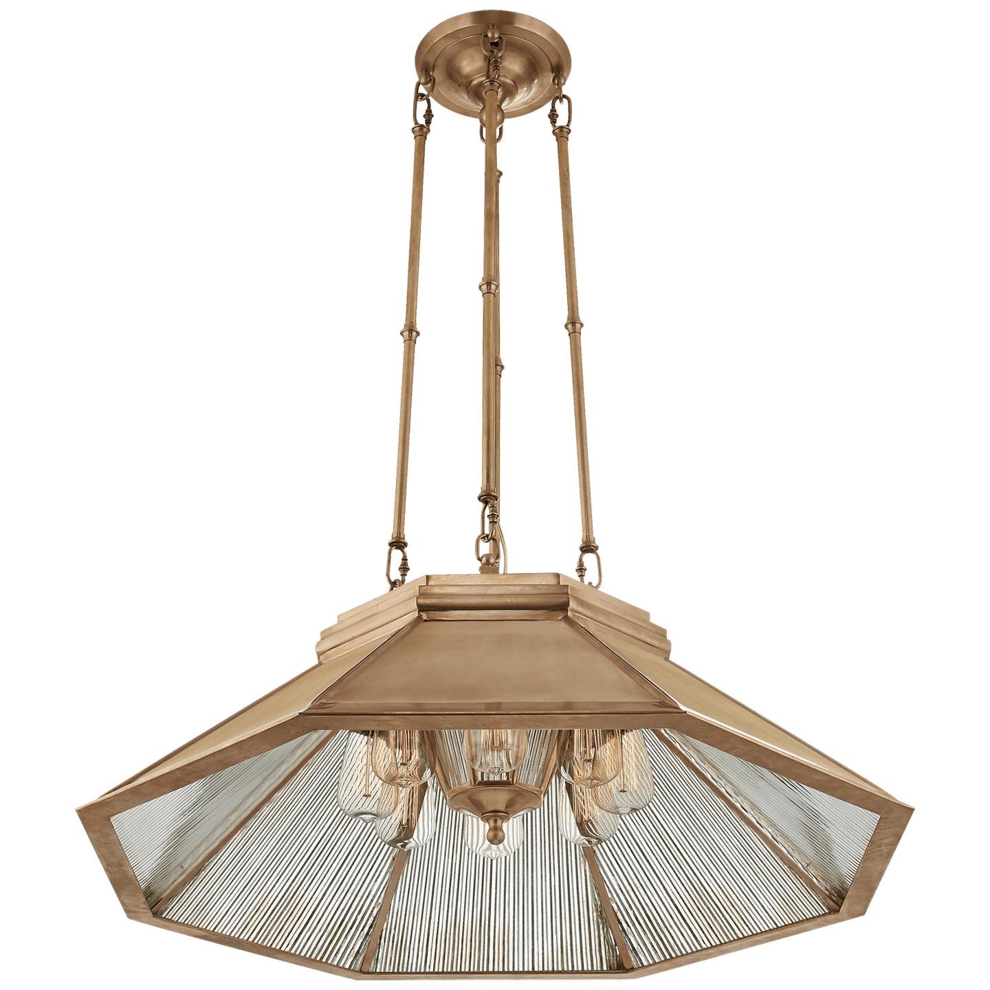 Купить Люстра Rivington Medium Eight-Paneled Chandelier в интернет-магазине roooms.ru