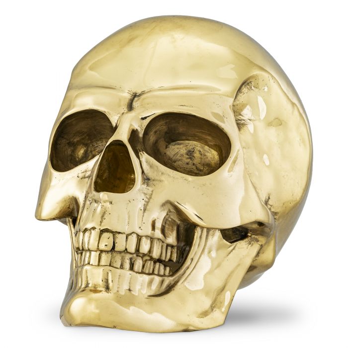 Купить Статуэтка Gold Skull Element в интернет-магазине roooms.ru