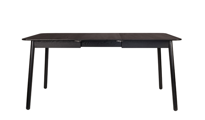 Купить Обеденный стол Table Glimps 120/162X80 Black в интернет-магазине roooms.ru