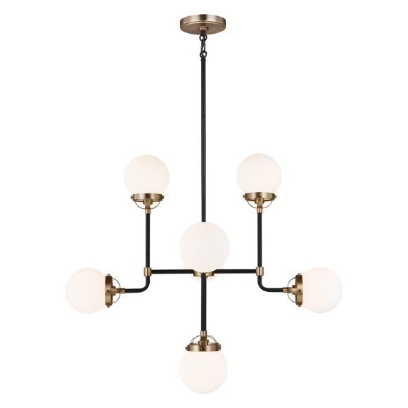 Купить Люстра Cafe Eight Light Small Chandelier в интернет-магазине roooms.ru