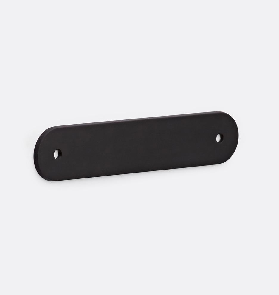 Купить Ручка Rounded Rectangle Drawer Pull Backplate в интернет-магазине roooms.ru