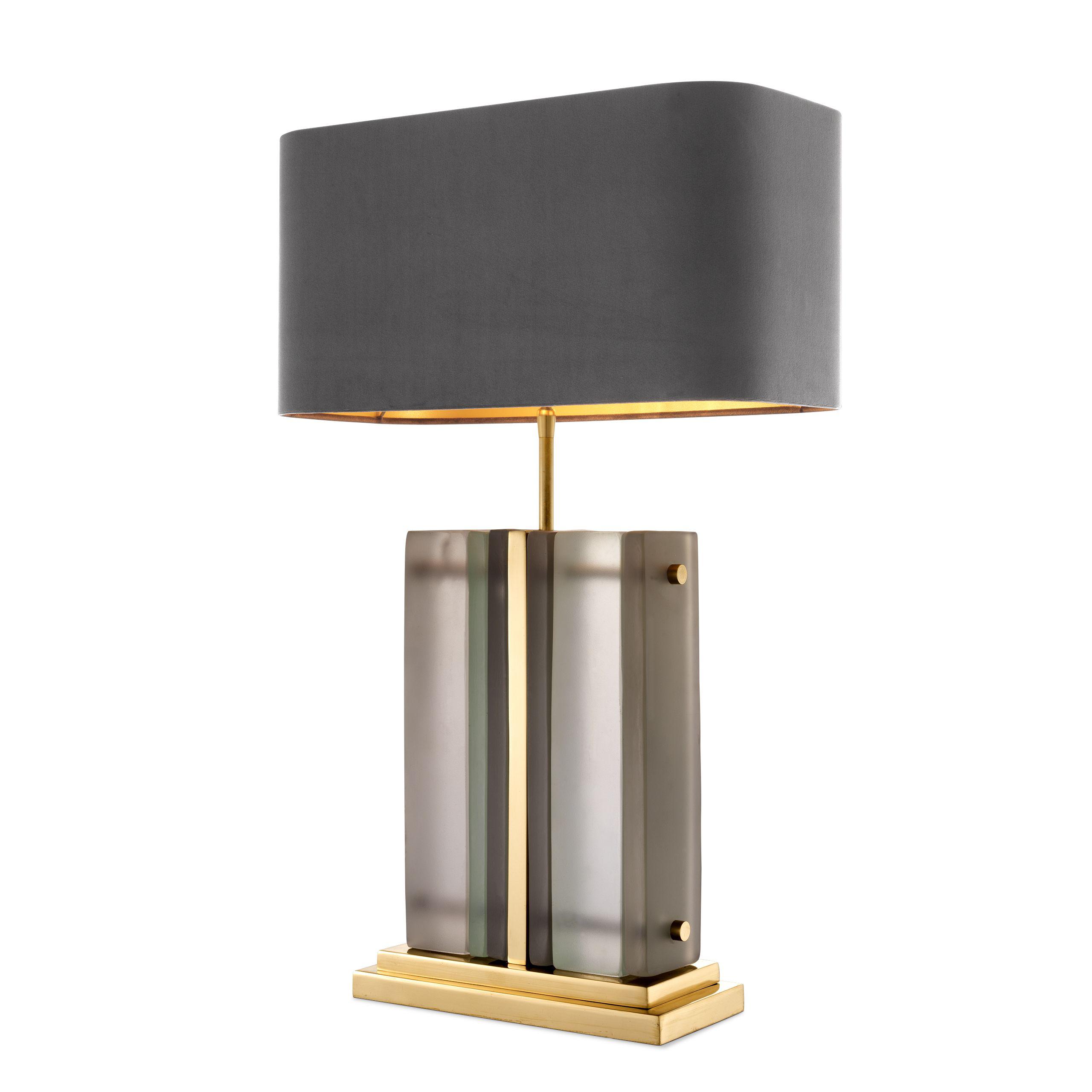 polished brass finish | frosted glass