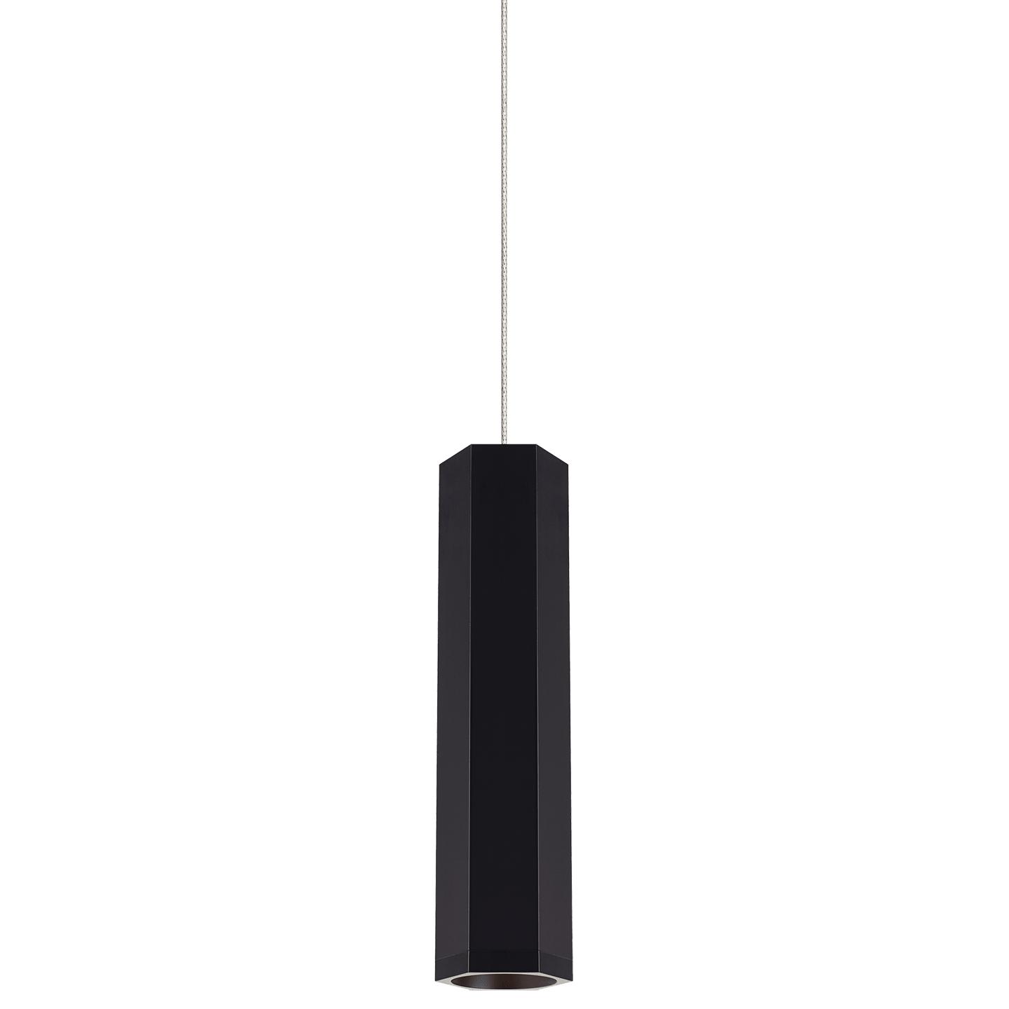 Matte Black/Satin Nickel Small Lamp Not Included