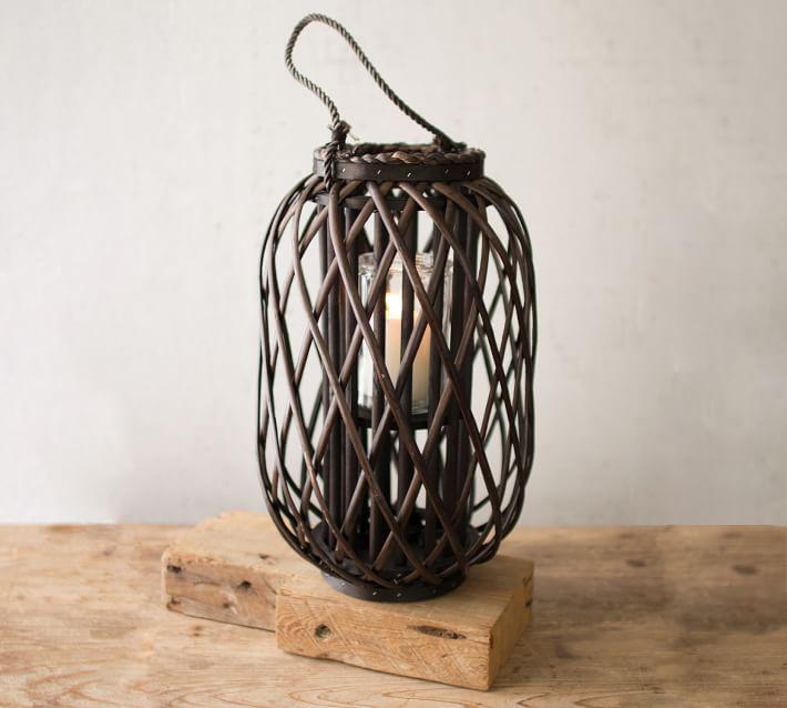 Купить Фонарь Willow Lanterns - Dark Brown в интернет-магазине roooms.ru