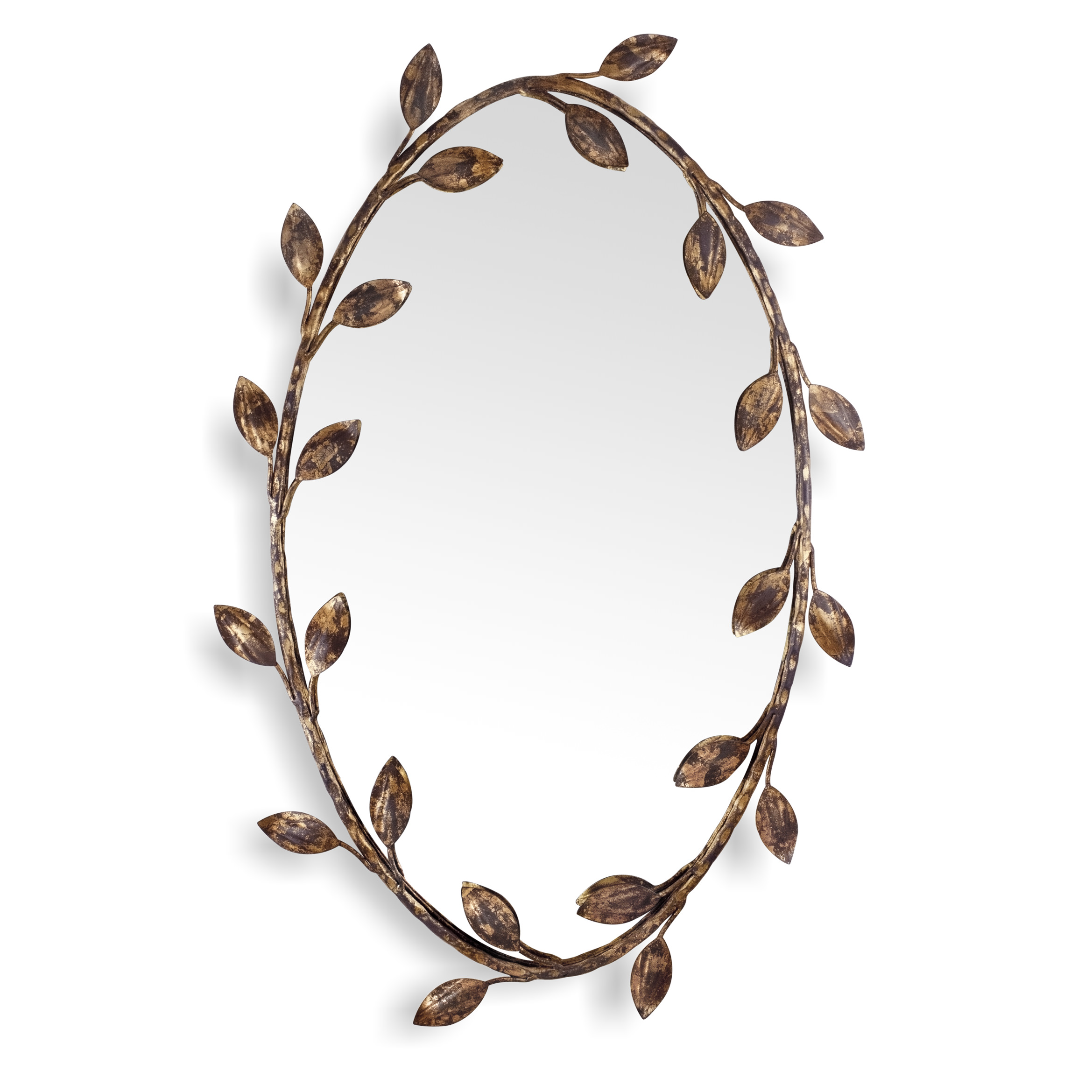 Купить Настенное зеркало Foliage Oval Mirror в интернет-магазине roooms.ru