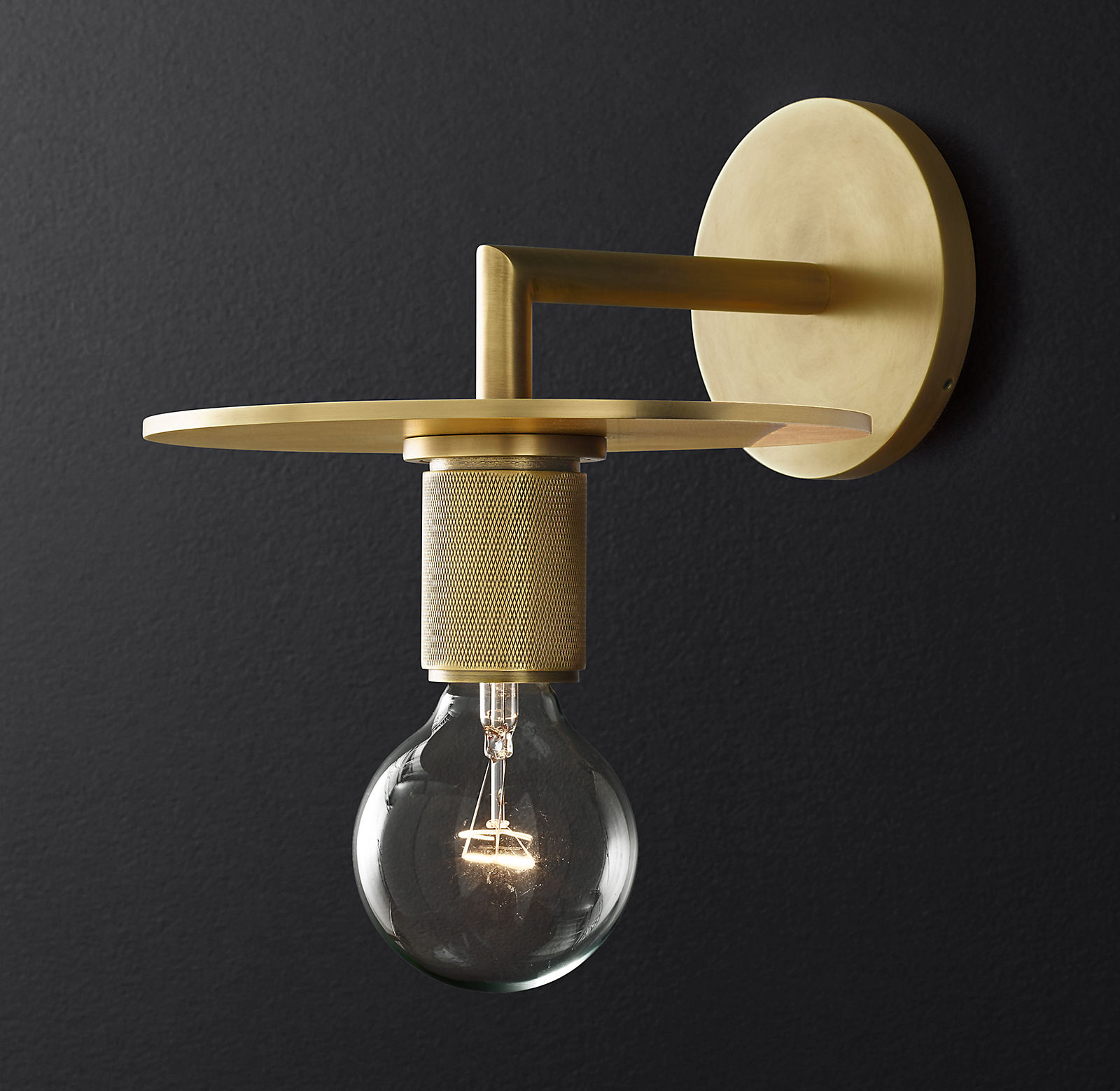 Купить Бра Utilitaire Disk Sconce в интернет-магазине roooms.ru