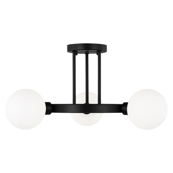 Купить Накладной светильник Clybourn Three Light Semi-Flush Mount в интернет-магазине roooms.ru