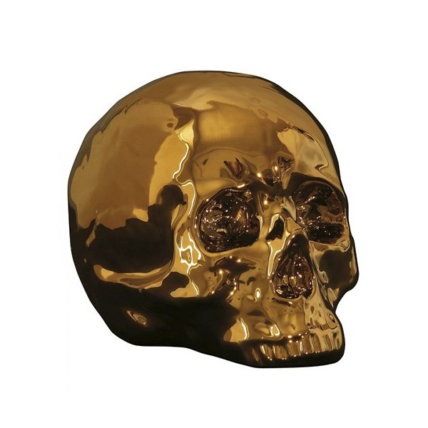 Купить Декоративный череп My Skull, Gold Limited Edition в интернет-магазине roooms.ru