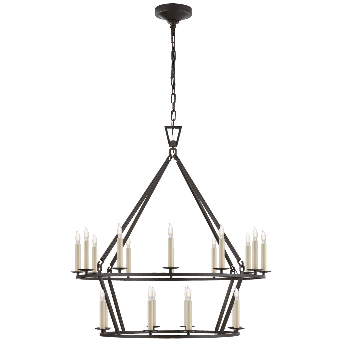 Купить Люстра Darlana Medium Two-Tier Chandelier в интернет-магазине roooms.ru