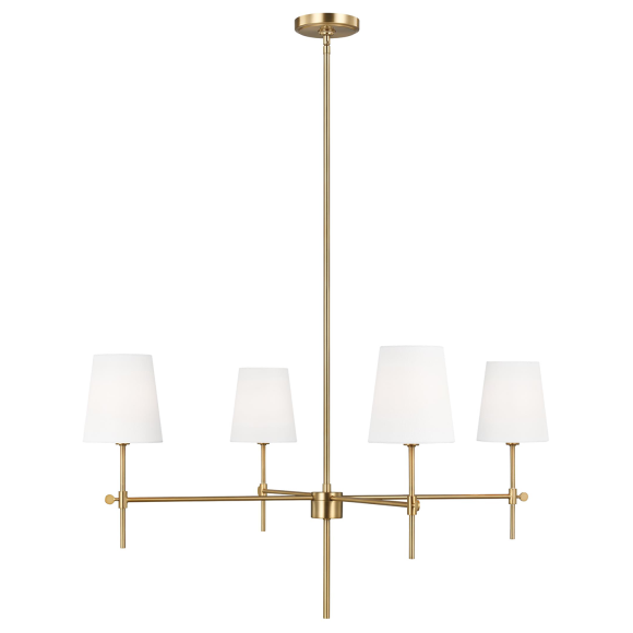 Купить Люстра Baker Four Light Large Chandelier в интернет-магазине roooms.ru