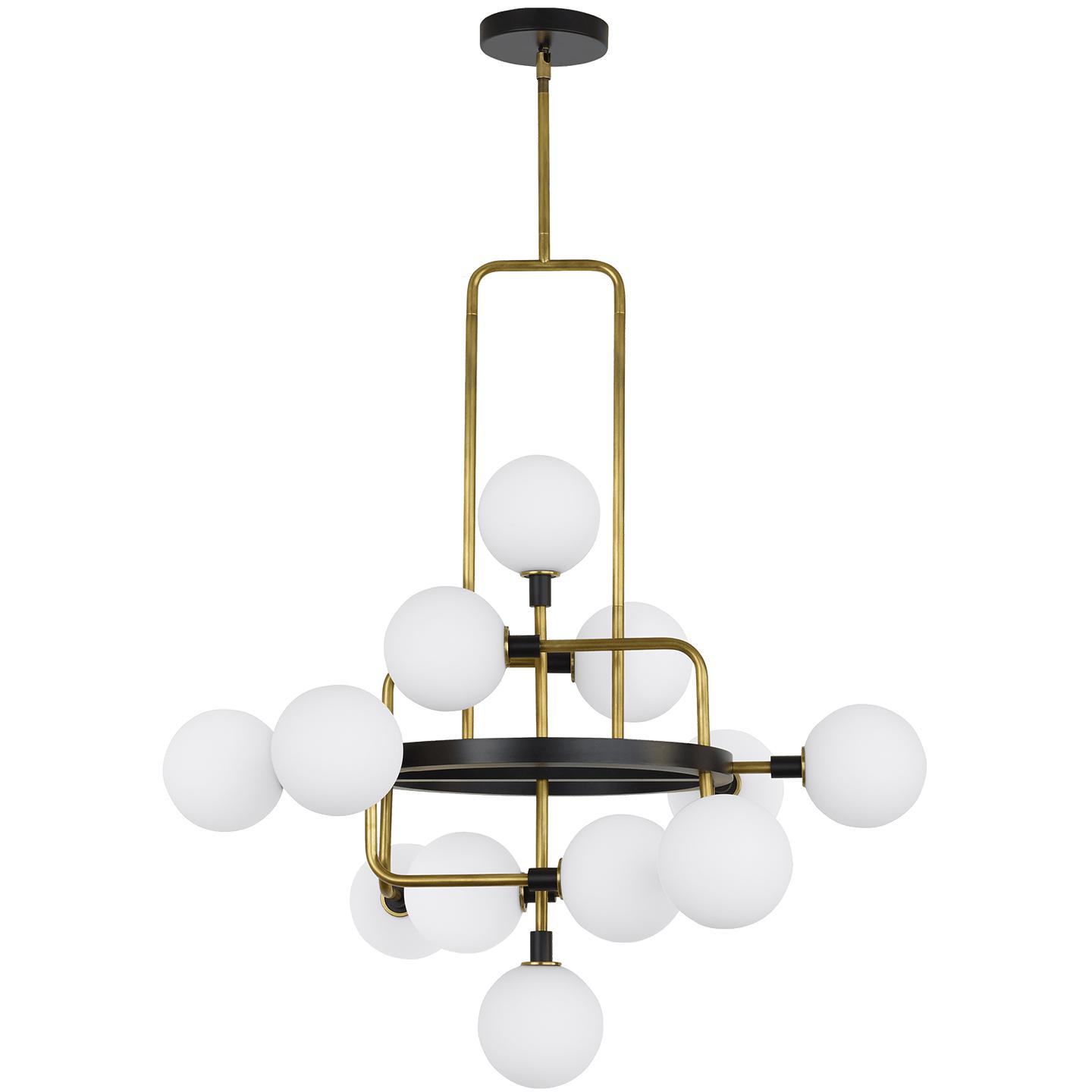 Opal/Brass Lamp Not Included