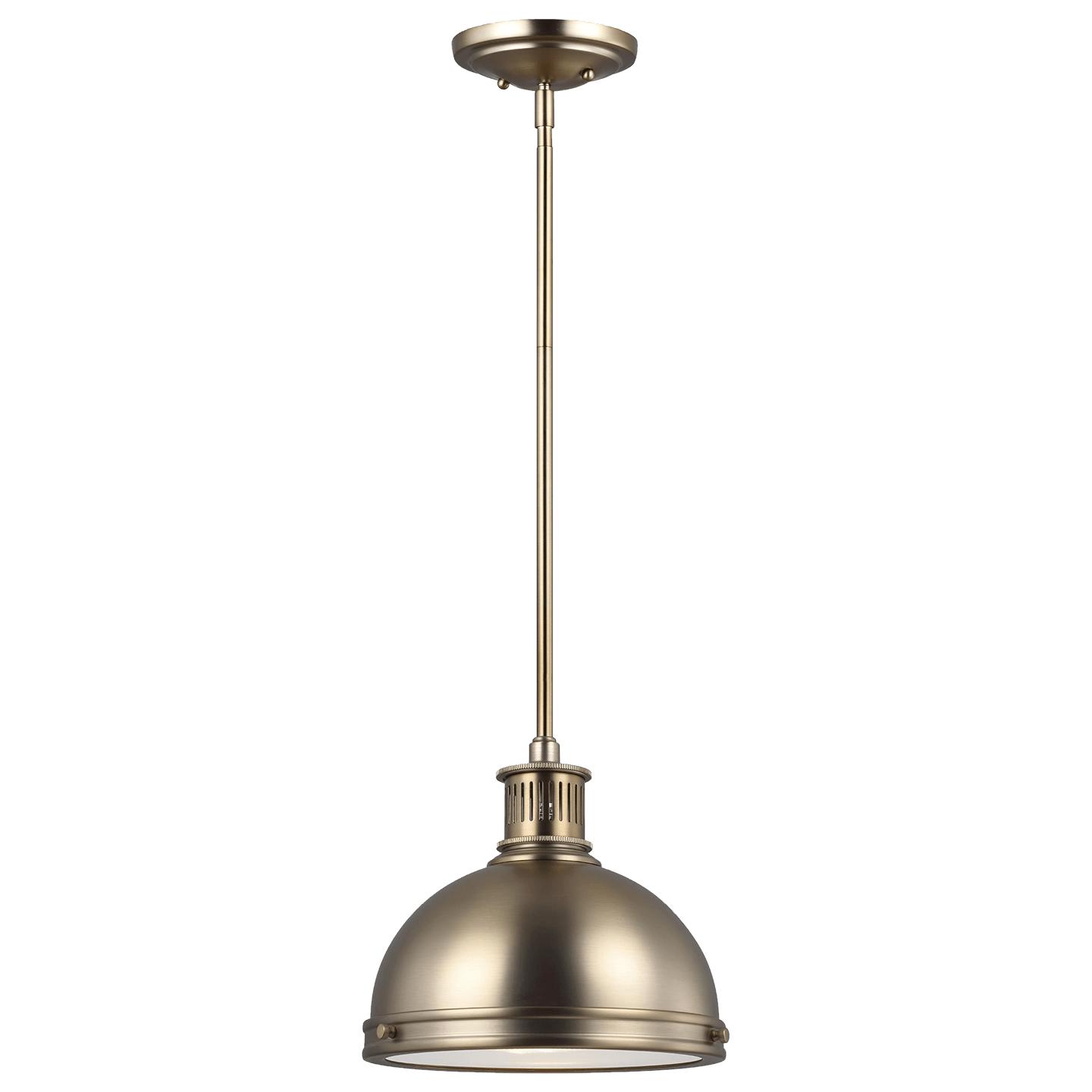 Satin Brass Bulb(s) Not Included