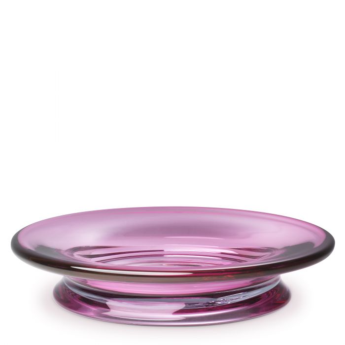 hand blown glass | pink colour