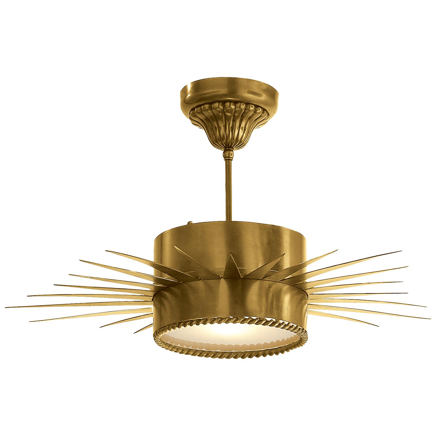 Купить Накладной светильник Soleil Medium Semi-Flush в интернет-магазине roooms.ru