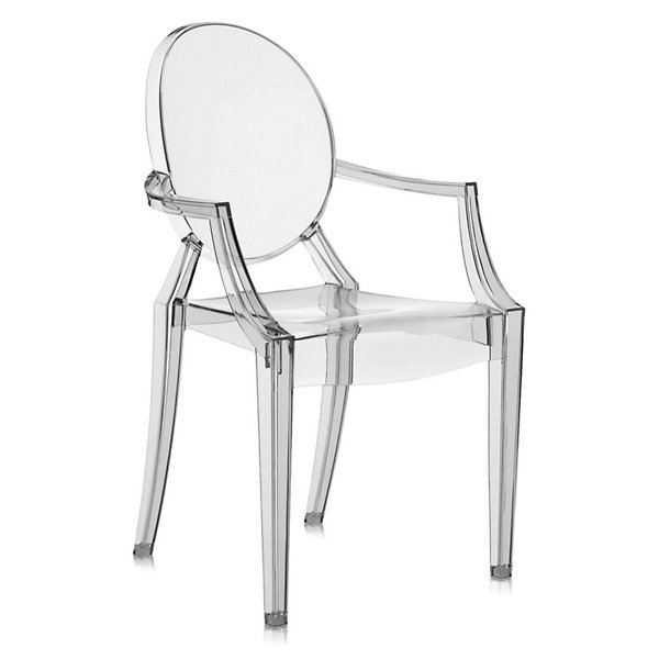 Купить Набор стульев без подлокотников/Стул с подлокотником Louis Ghost Chair Set of 2 в интернет-магазине roooms.ru