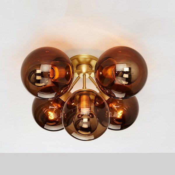 Купить Потолочный светильник Modo Ceiling Light - 5 Globes в интернет-магазине roooms.ru