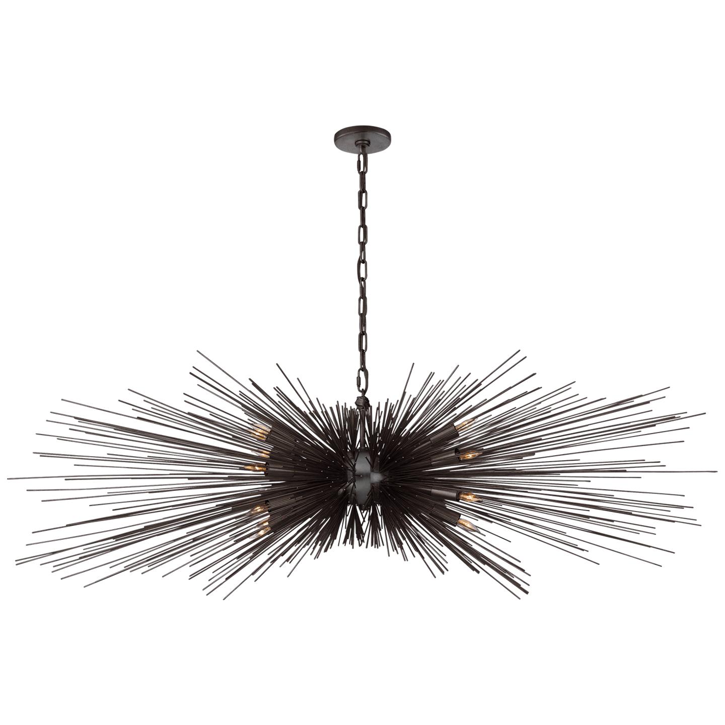 Купить Люстра Strada Large Linear Chandelier в интернет-магазине roooms.ru