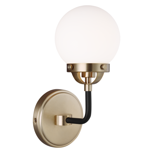 Satin Brass LED Bulb(s) Included