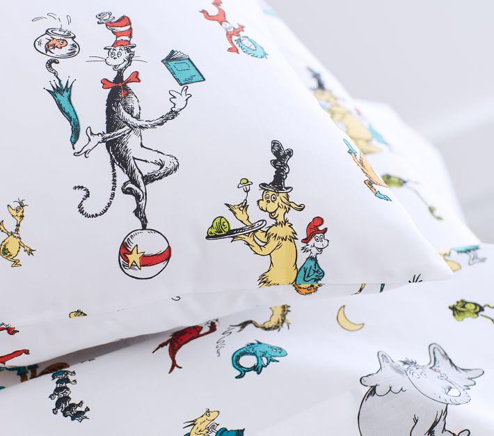 Купить Набор простыней Dr. Seuss™ Organic Sheet Set & Pillowcases - Sheet Set в интернет-магазине roooms.ru