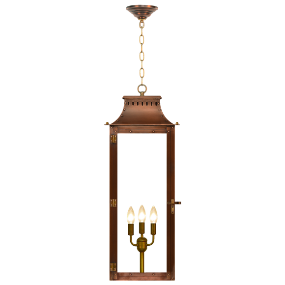Купить Подвесной светильник Market Street 30" Chain Mount Ceiling Lantern в интернет-магазине roooms.ru