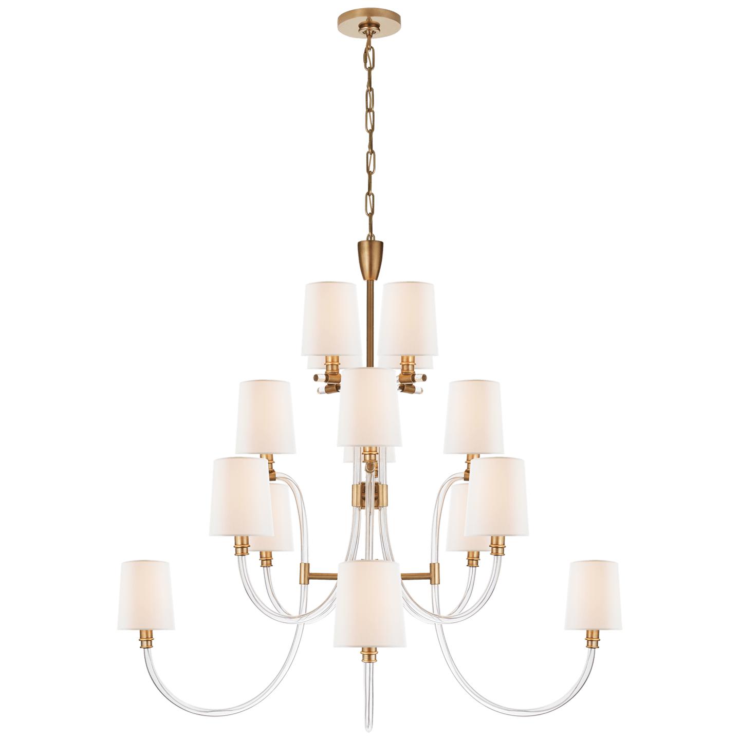 Купить Люстра Clarice Large Chandelier в интернет-магазине roooms.ru