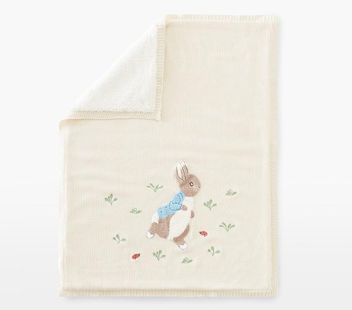 Купить Одеяло Peter Rabbit™ Heirloom Baby Blanket Ivory в интернет-магазине roooms.ru