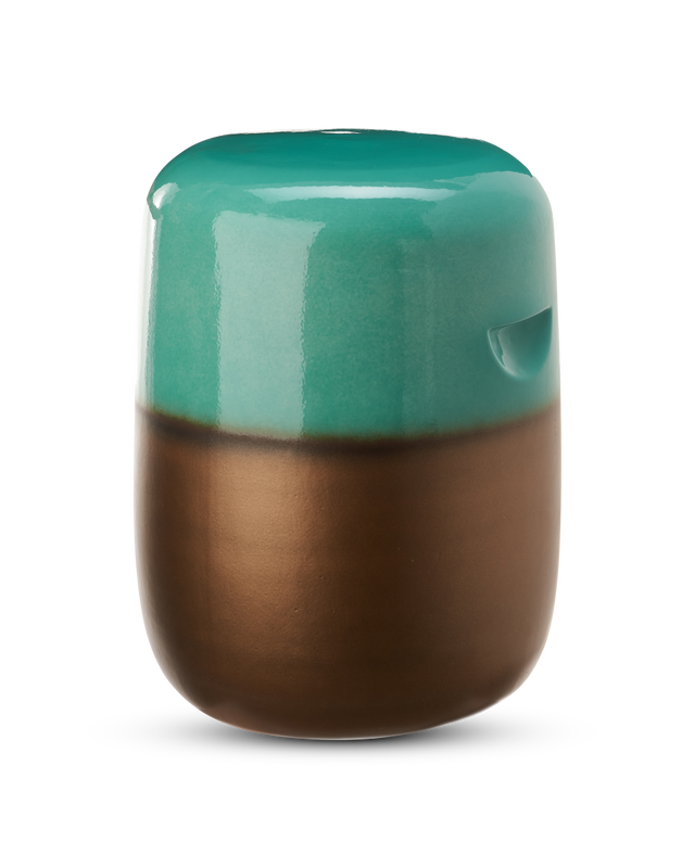 Turquoise Glazed ceramic
