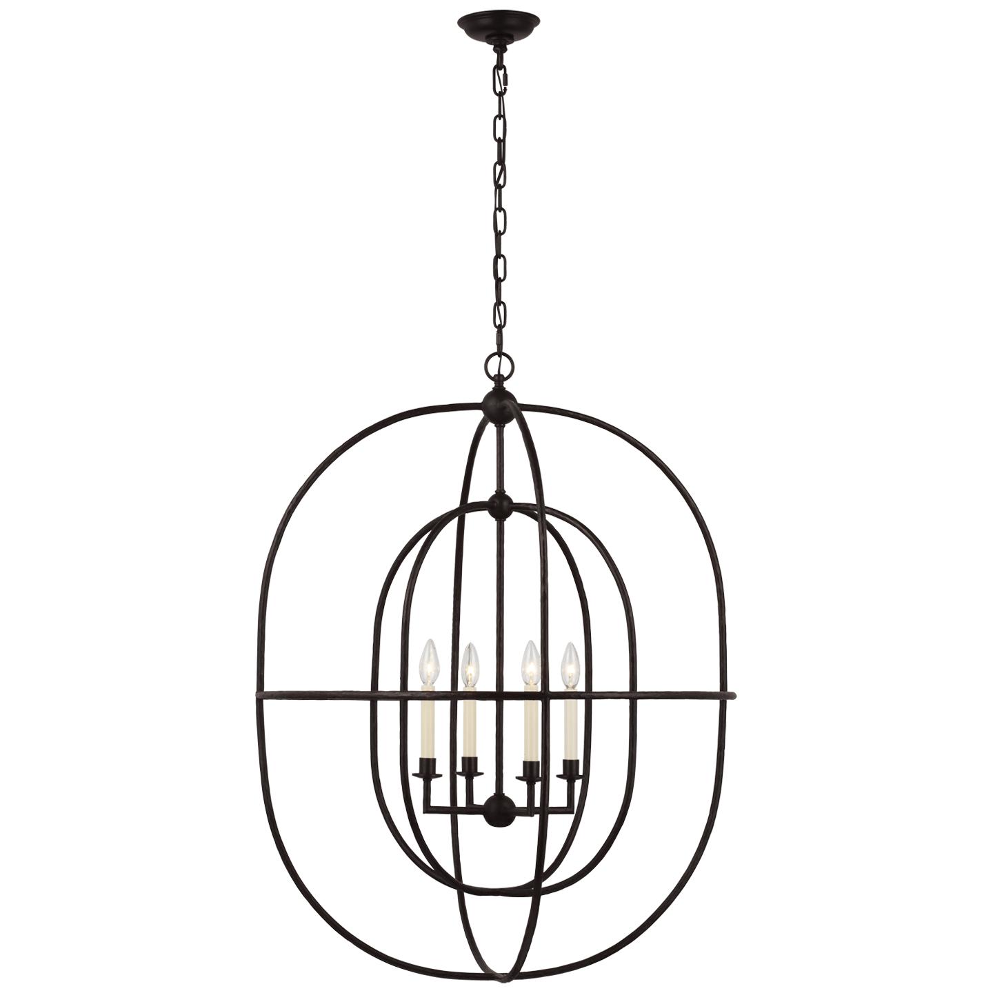 Купить Подвесной светильник Desmond Open Double Oval Lantern в интернет-магазине roooms.ru