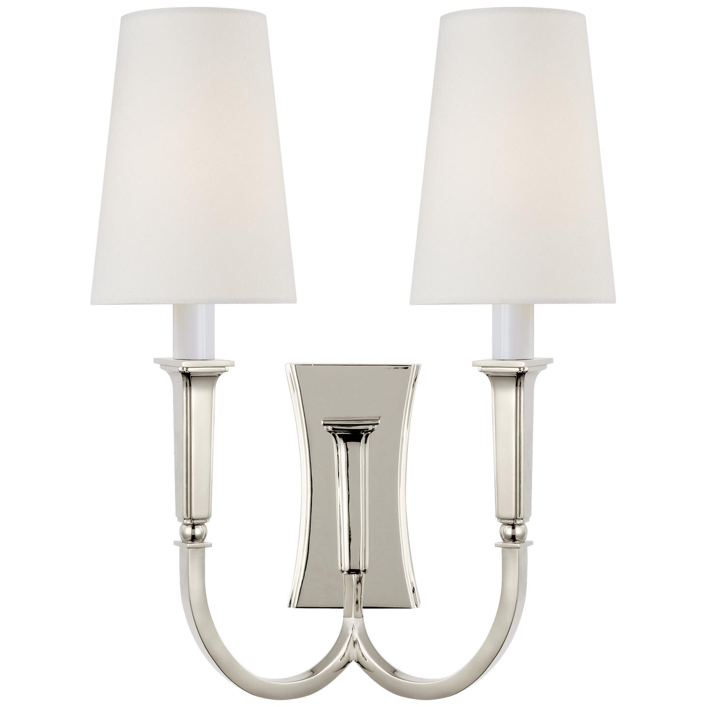 Купить Бра Delphia Large Double Arm Sconce в интернет-магазине roooms.ru