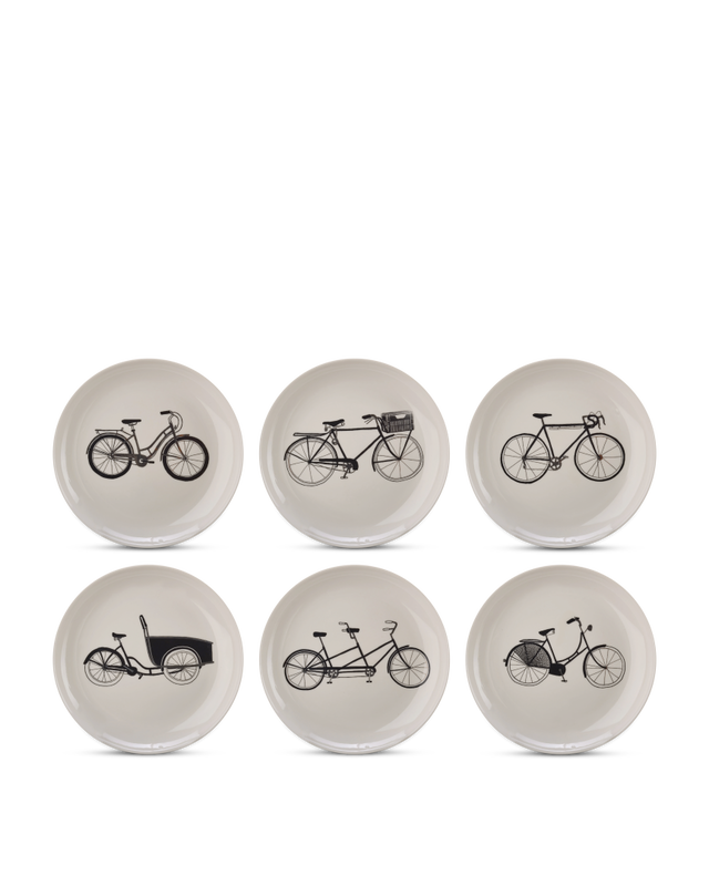Купить Тарелка Bikes Side Plates в интернет-магазине roooms.ru