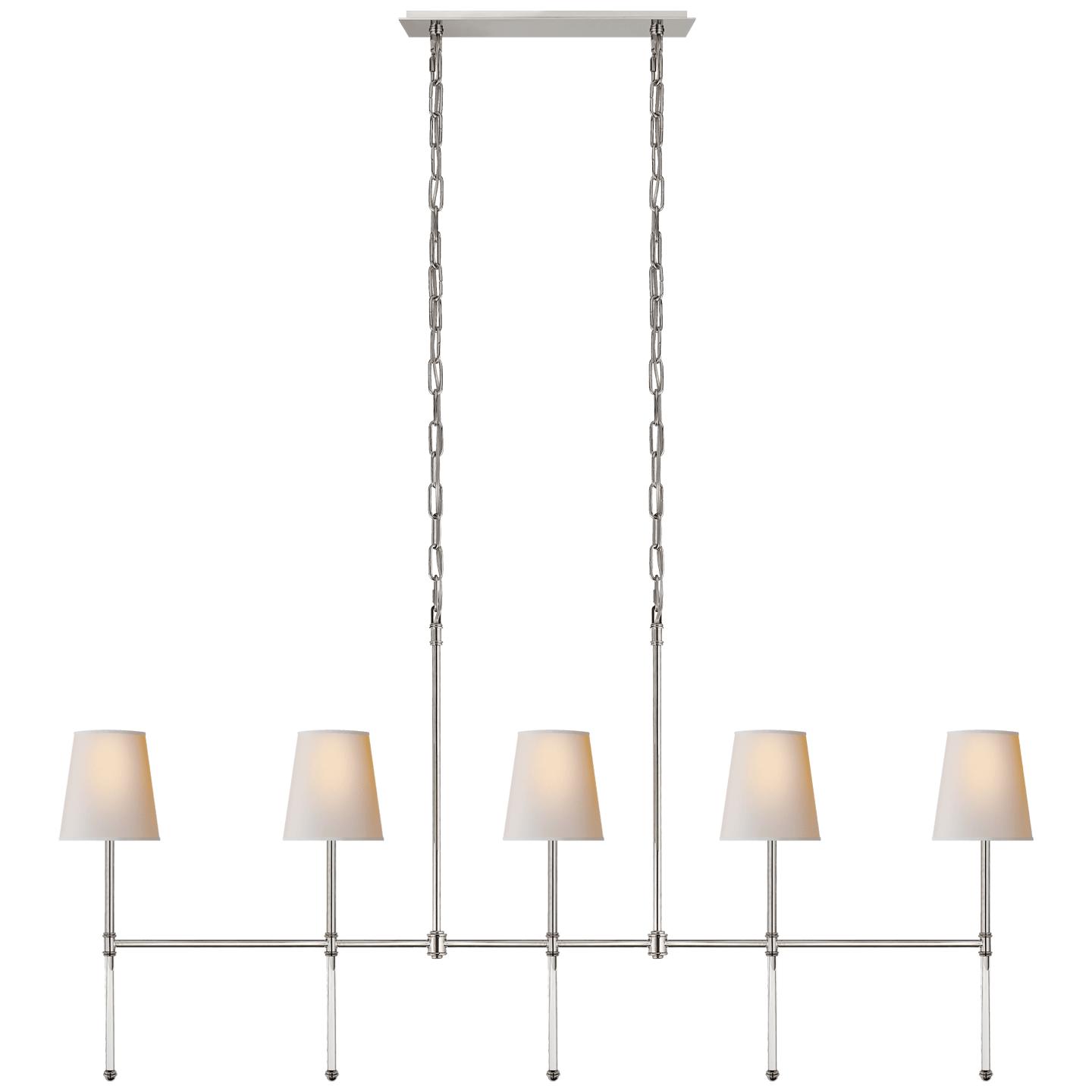 Купить Люстра Camille Medium Linear Chandelier в интернет-магазине roooms.ru