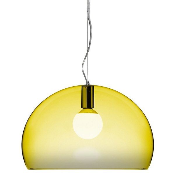 Купить Подвесной светильник FL/Y Pendant by Kartell (Yellow/Medium) - OPEN BOX RETURN в интернет-магазине roooms.ru