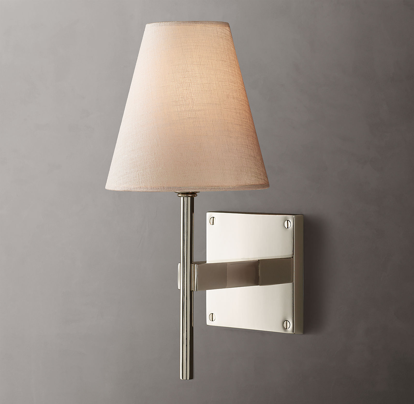 Купить Бра Fulham Linen Shade Sconce в интернет-магазине roooms.ru