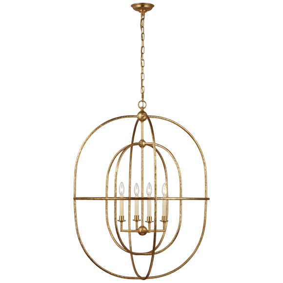 Купить Подвесной светильник Desmond Open Double Oval Lantern в интернет-магазине roooms.ru