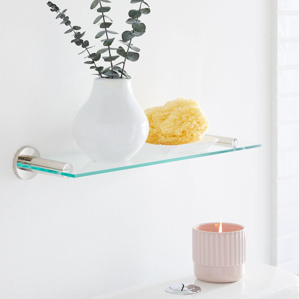 Купить Полочка для душа Modern Overhang Glass Bathroom Shelf в интернет-магазине roooms.ru