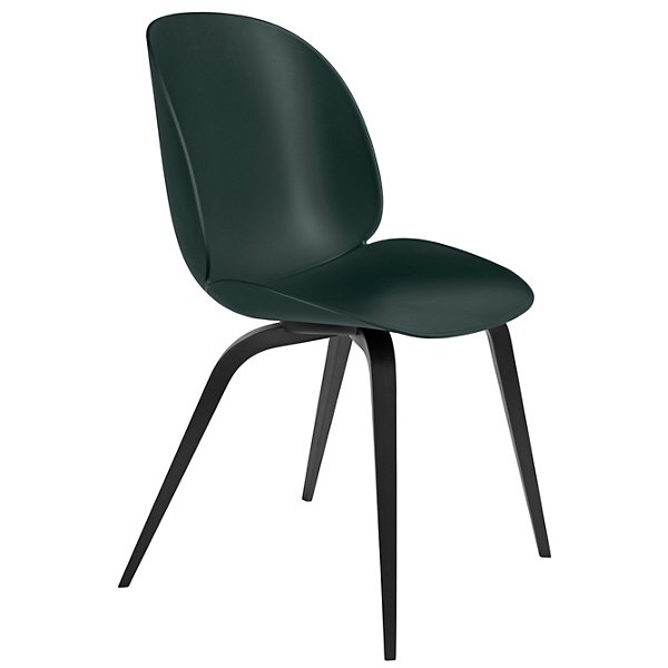 Купить Стул без подлокотника Beetle Dining Chair Wood Base в интернет-магазине roooms.ru