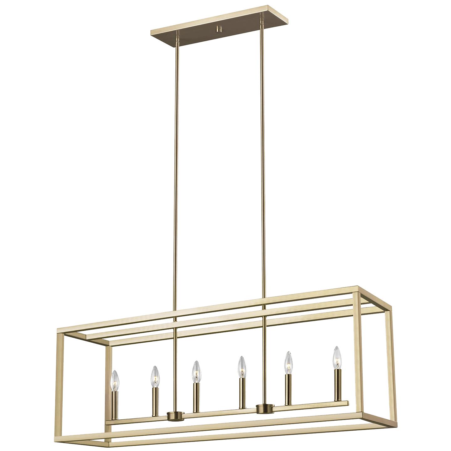 Купить Подвесной светильник Moffet Street Six Light Linear Pendant в интернет-магазине roooms.ru