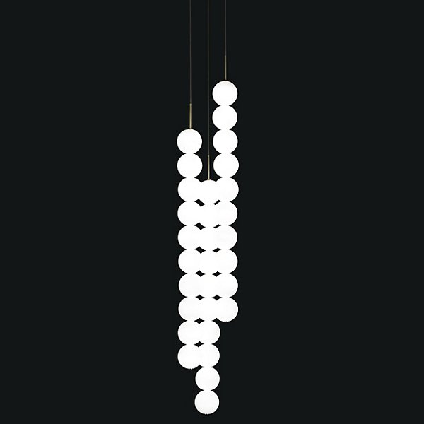 Купить Подвесной светильник Abacus 10 Sphere 3 LED Suspension в интернет-магазине roooms.ru