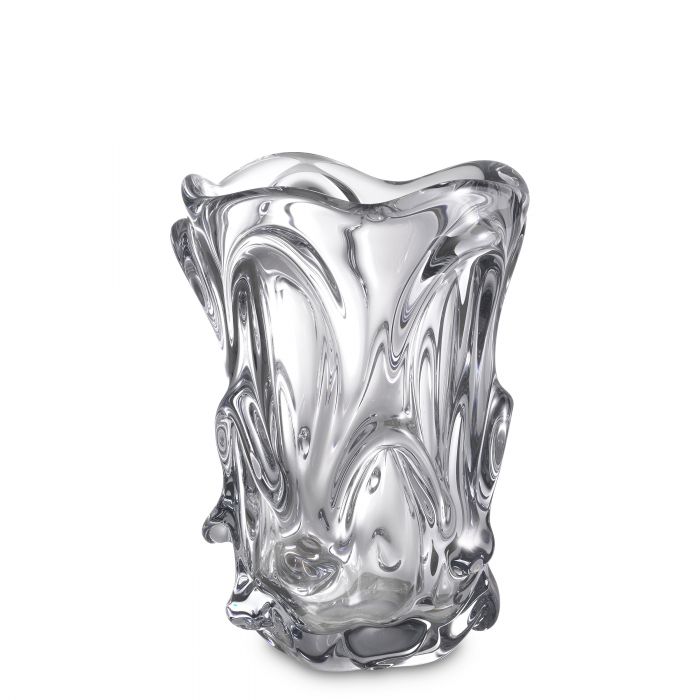 hand blown glass | clear S