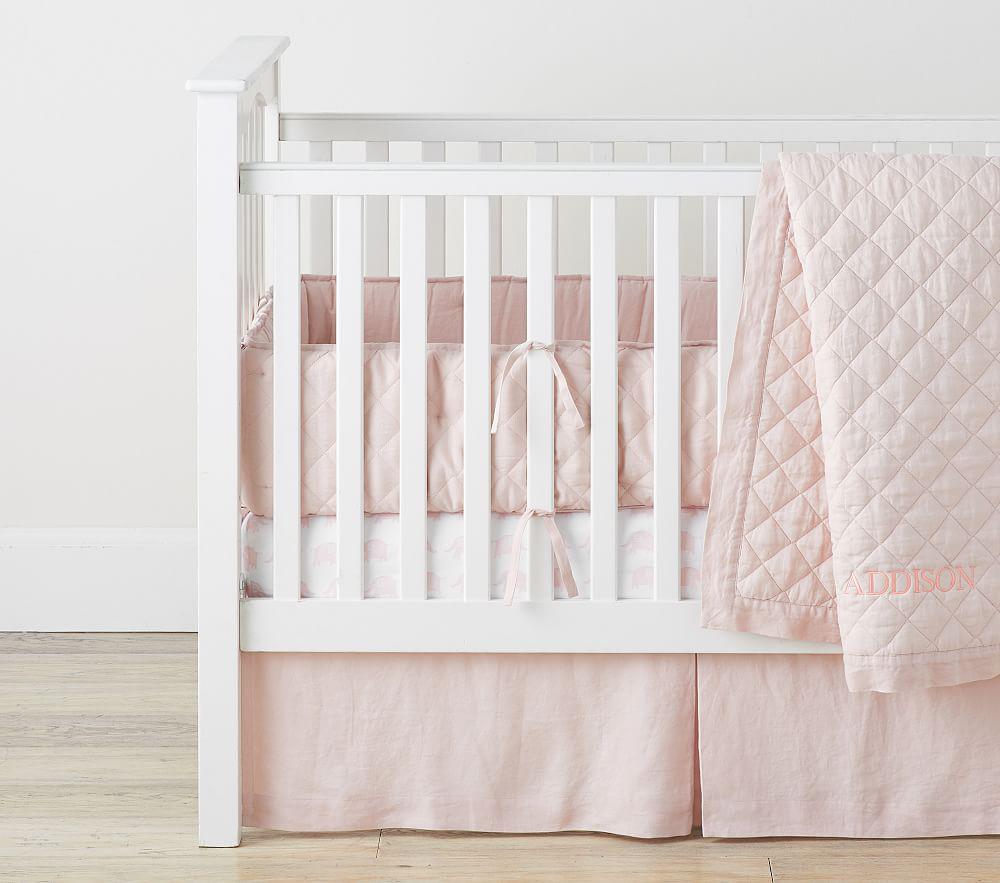Купить Стеганое покрывало  Belgian Flax Linen Toddler Quilt в интернет-магазине roooms.ru