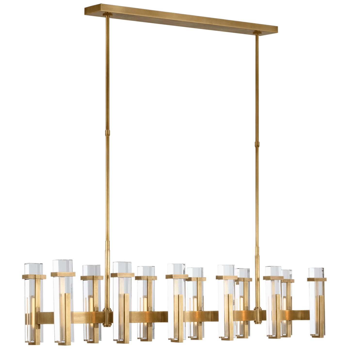 Купить Люстра Malik Large Linear Chandelier в интернет-магазине roooms.ru