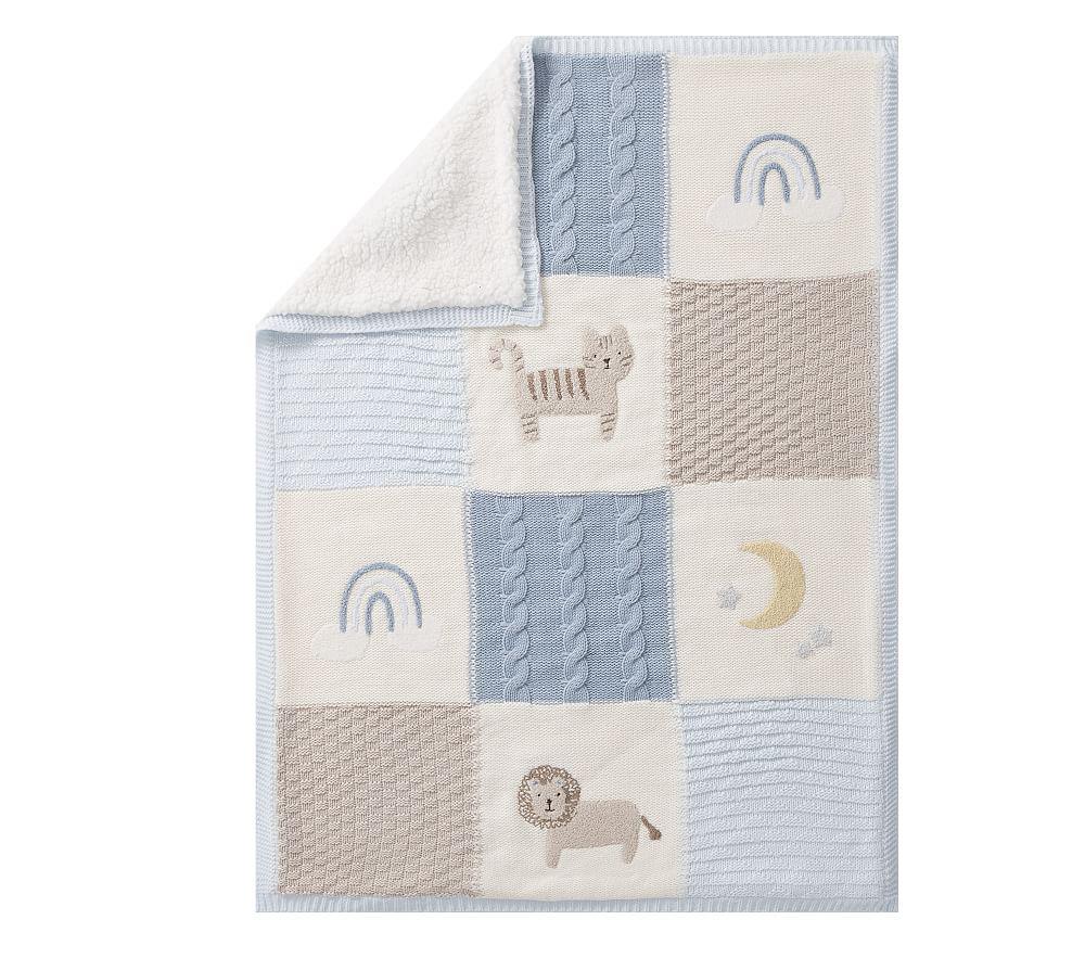 Купить Одеяло Heirloom Lion Baby Blanket Stroller Blanket Taupe в интернет-магазине roooms.ru