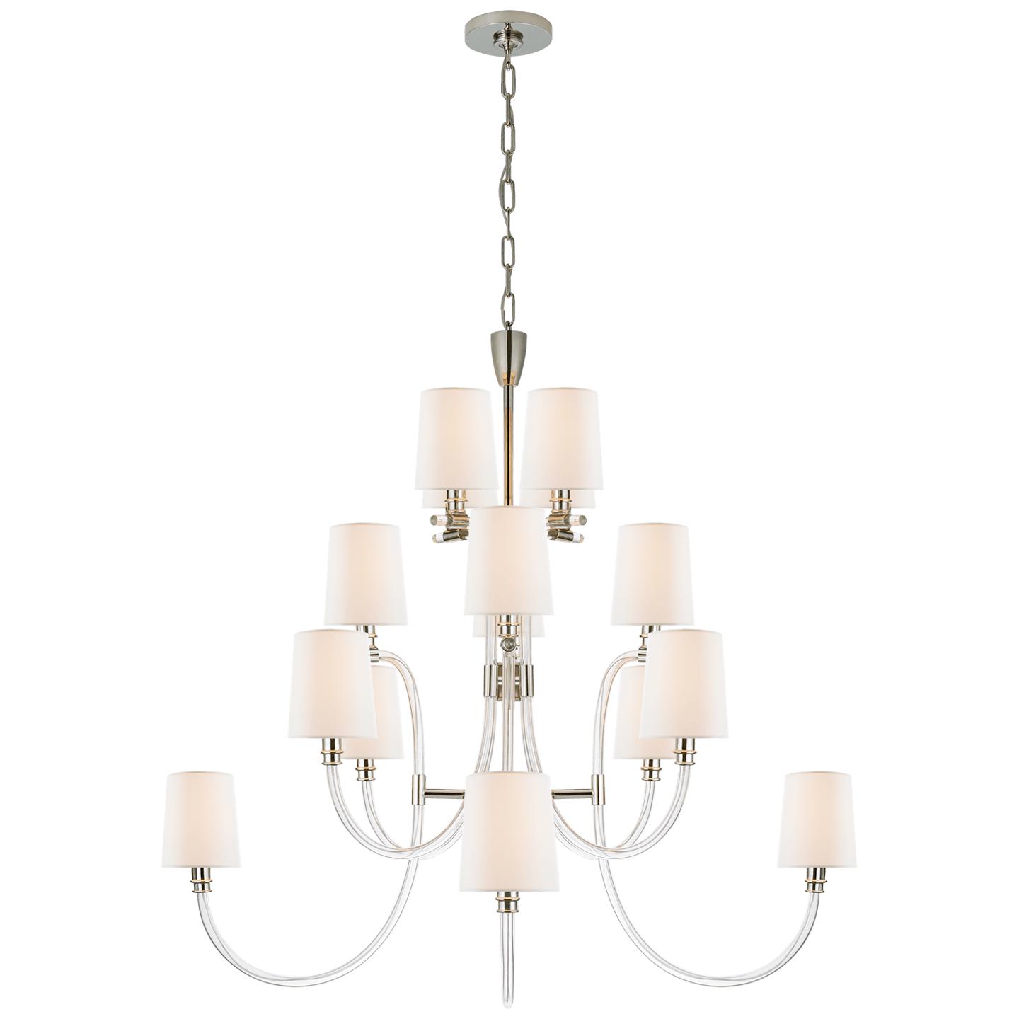 Купить Люстра Clarice Large Chandelier в интернет-магазине roooms.ru