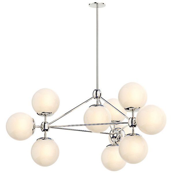 Купить Люстра Modo 3 Sided Chandelier - 10 Globes в интернет-магазине roooms.ru