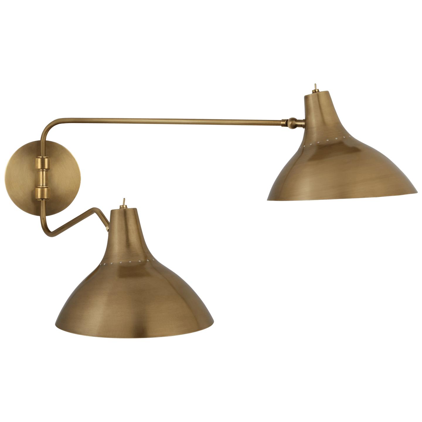 Купить Бра Charlton Medium Double Wall Light в интернет-магазине roooms.ru