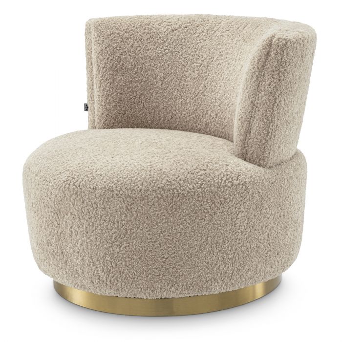 Купить Крутящееся кресло Swivel Chair Alonso в интернет-магазине roooms.ru