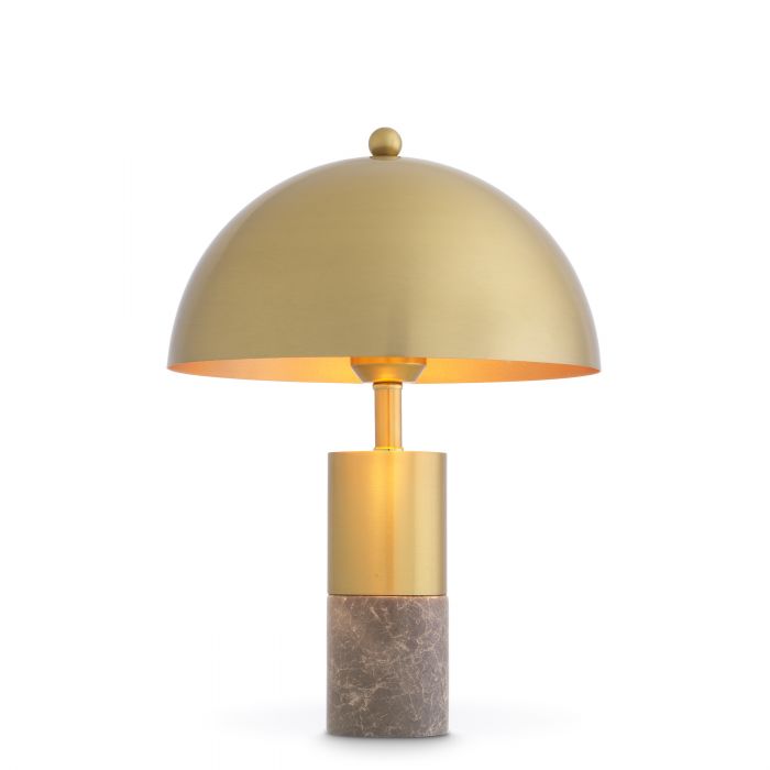 grey marble | brass finish S