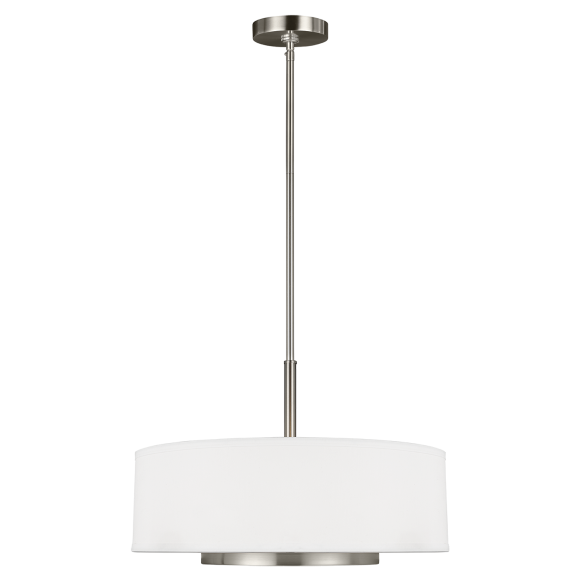 Brushed Nickel LED Bulb(s) Included