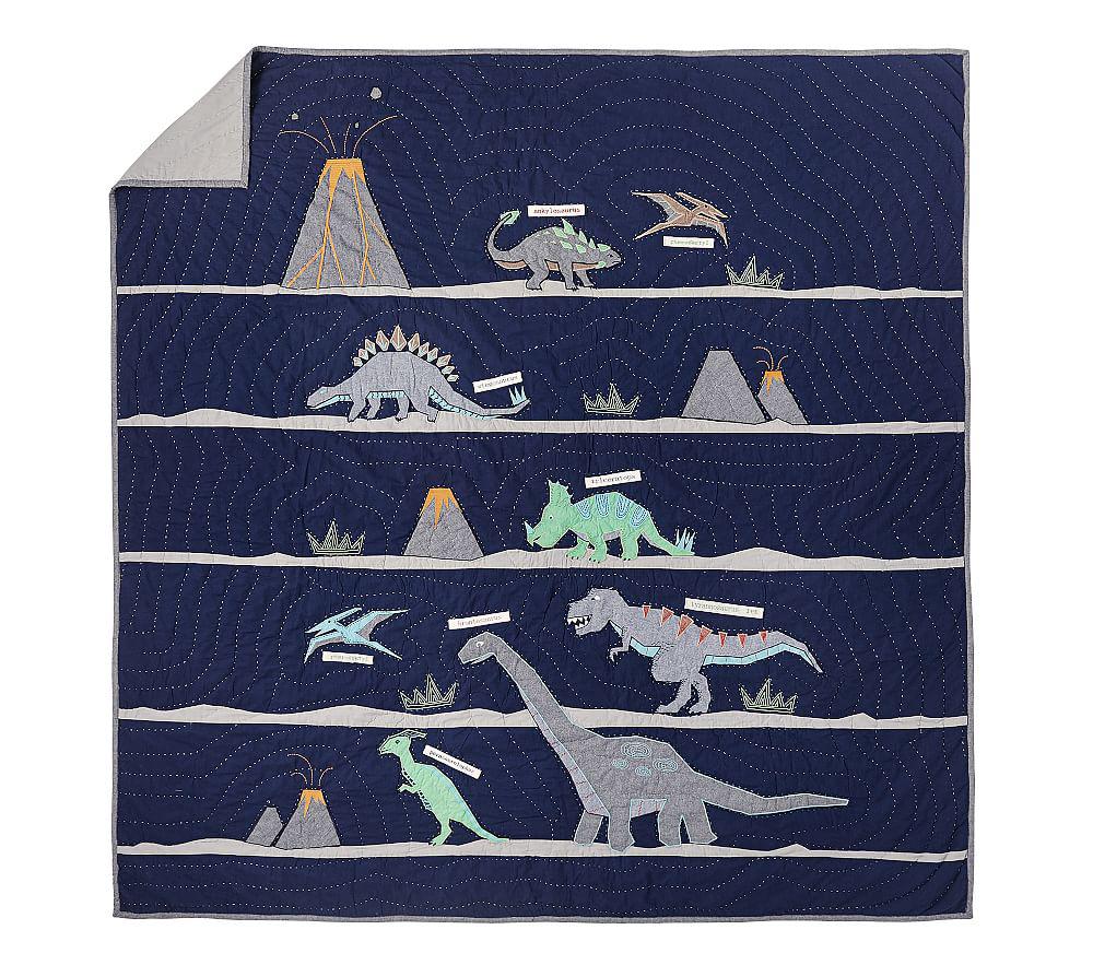 Купить Стеганое покрывало  Warren Dinosaur Quilt & Shams - Quilt в интернет-магазине roooms.ru