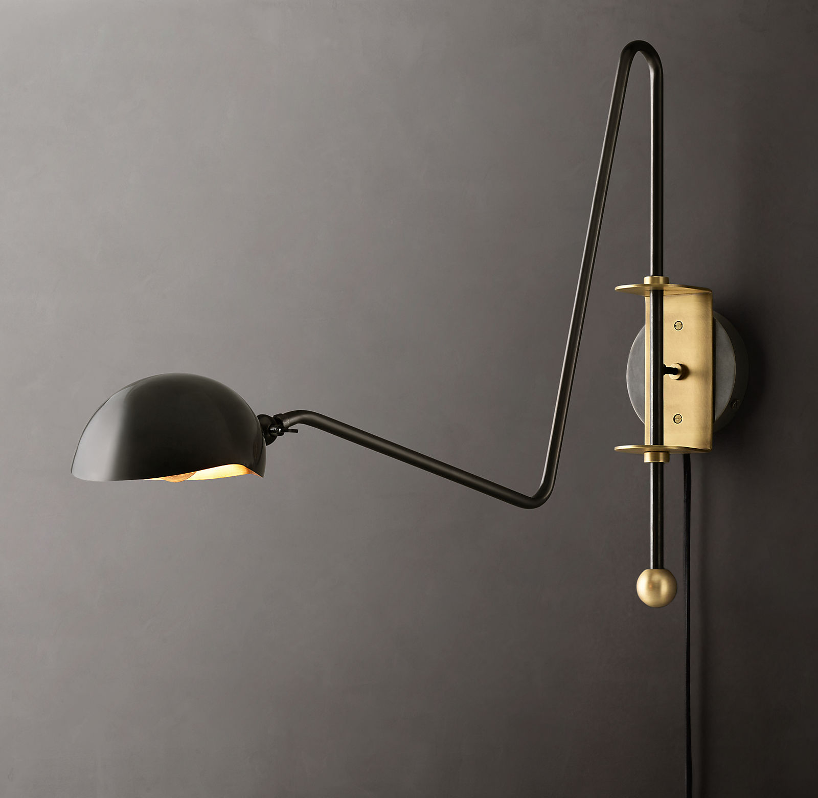 Купить Бра Convessi Grand Swing-Arm Sconce в интернет-магазине roooms.ru